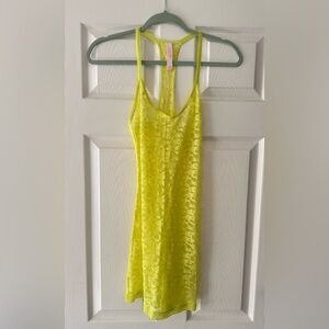 Victoria's Secret Neon Lace Top